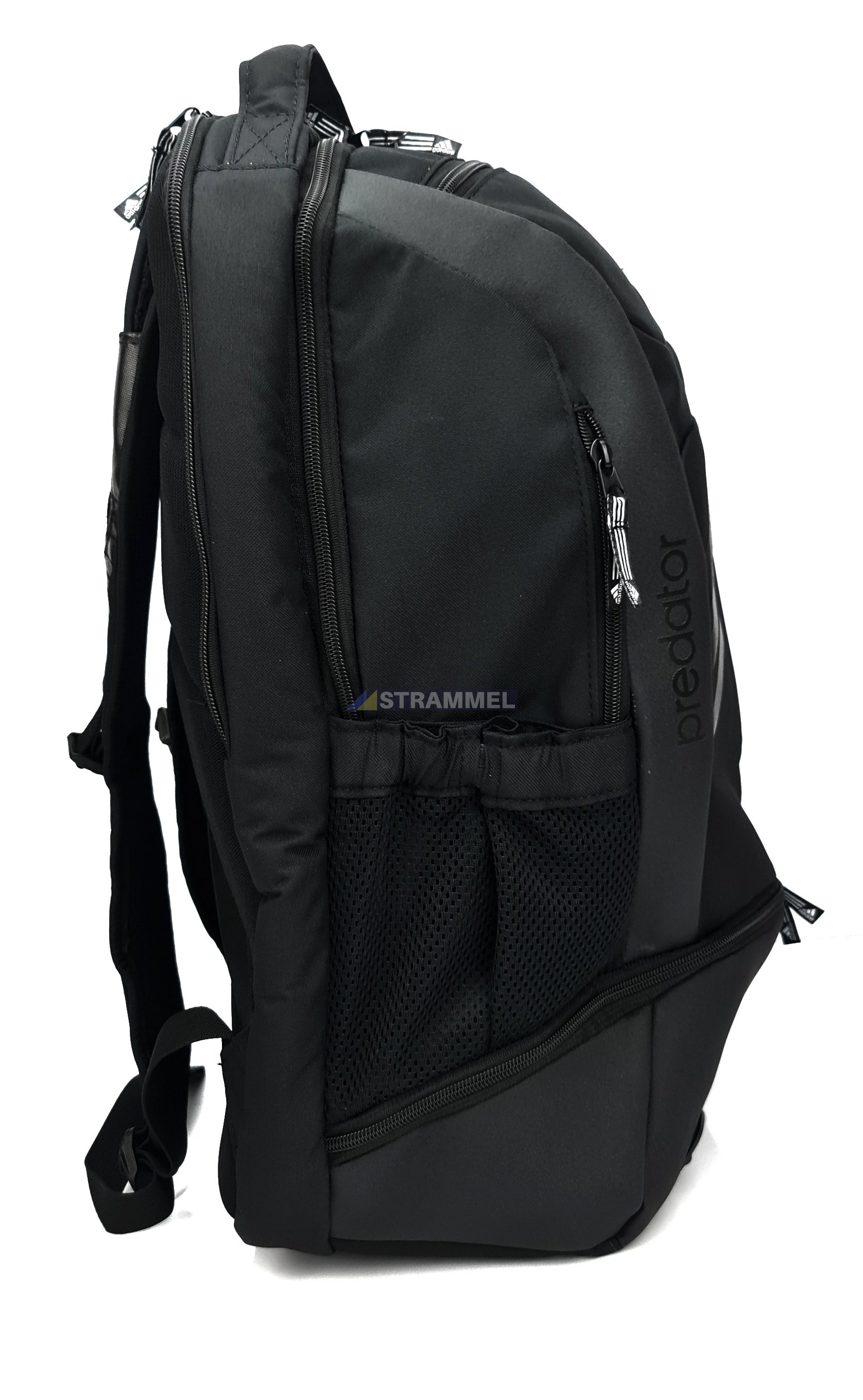 Adidas Black Predator Backpack Laptop Bag Fits 17 Inch Laptop For Casual Outdoor Travel Office | Strammal - Outdoor Backpacks, Bags, Accessories & Gears Adidas Black Predator Backpack Laptop Bag Fits 17 Inch Laptop For Casual Outdoor Travel Office | Strammal - Outdoor Backpacks, Bags, Accessories & Gears
