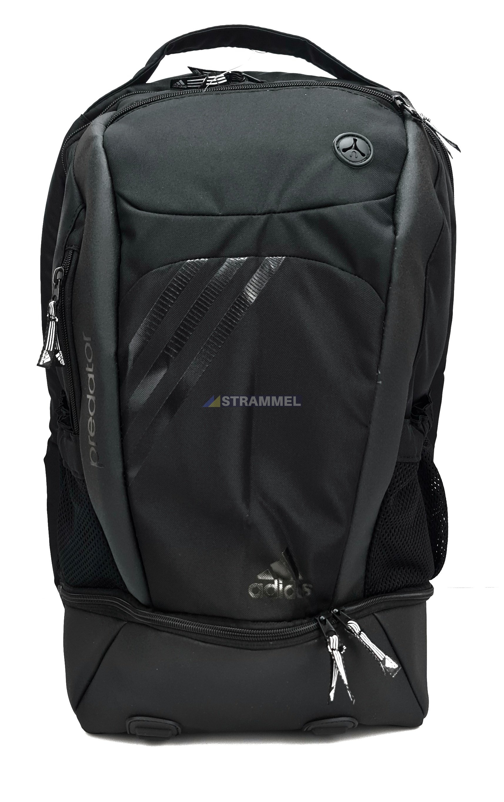 Adidas Black Predator Backpack Laptop Bag Fits 17 Inch Laptop For Casual Outdoor Travel Office | Strammal - Outdoor Backpacks, Bags, Accessories & Gears Adidas Black Predator Backpack Laptop Bag Fits 17 Inch Laptop For Casual Outdoor Travel Office | Strammal - Outdoor Backpacks, Bags, Accessories & Gears
