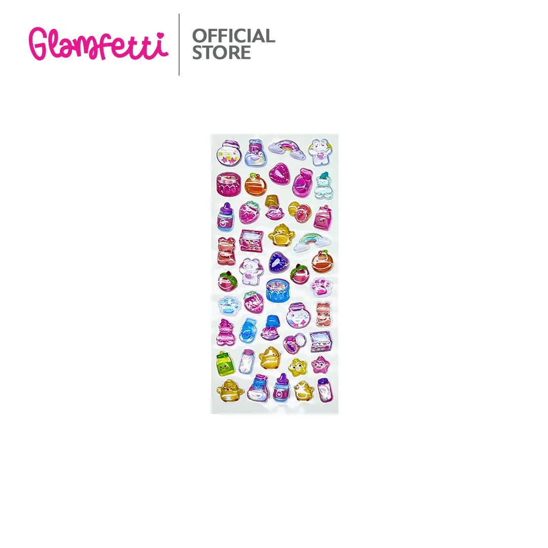 Glamfetti Kawaii 3D