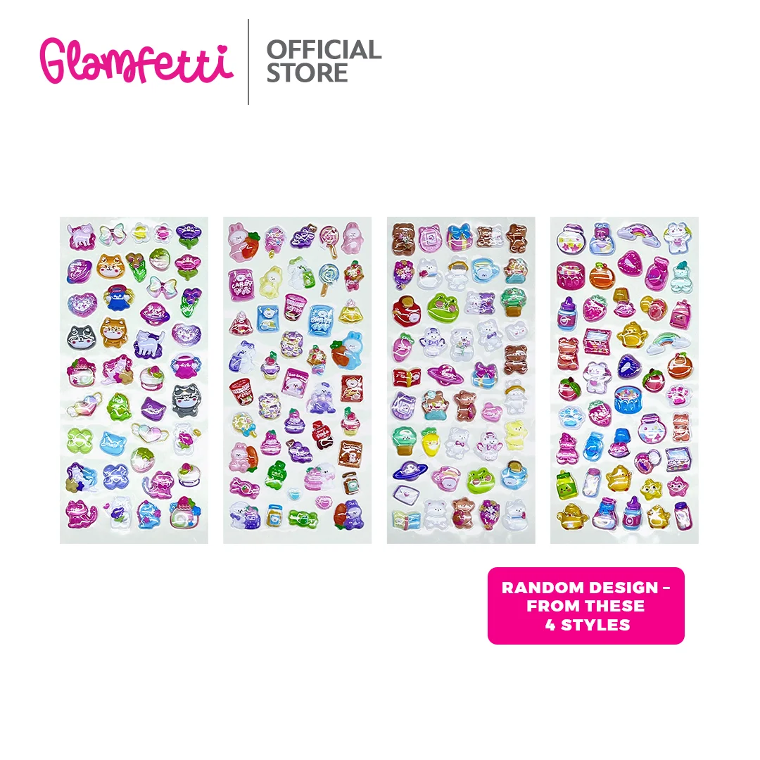 Glamfetti Kawaii 3D