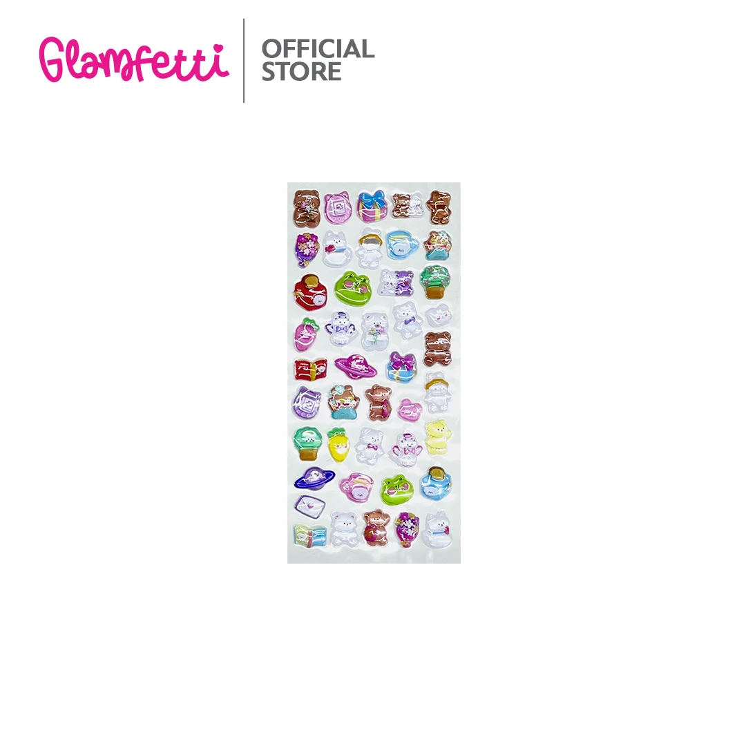 Glamfetti Kawaii 3D