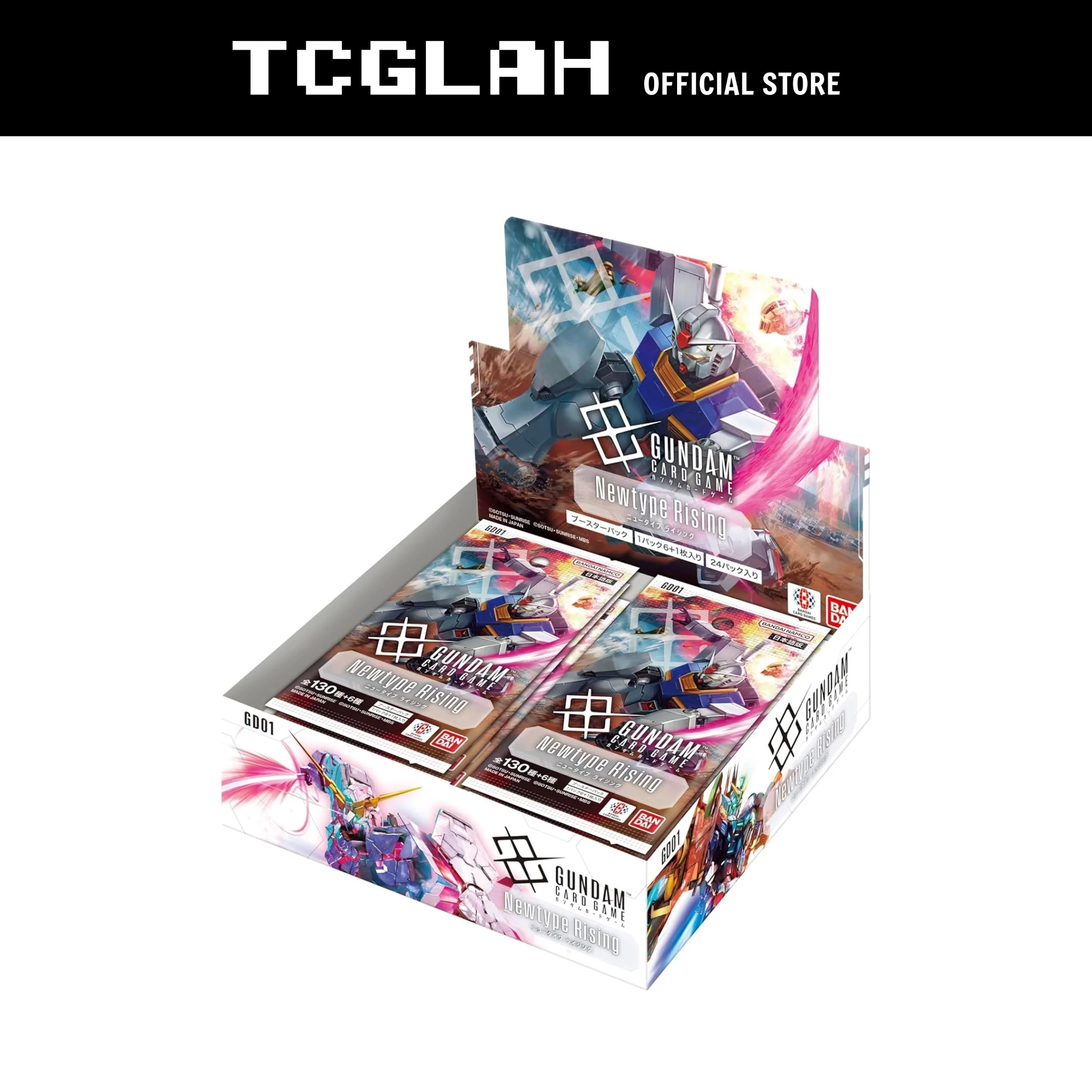 gundam tcg booster box newtype rising GD01 or Unit Token Gundam Card Game Boosterbox Newtype
