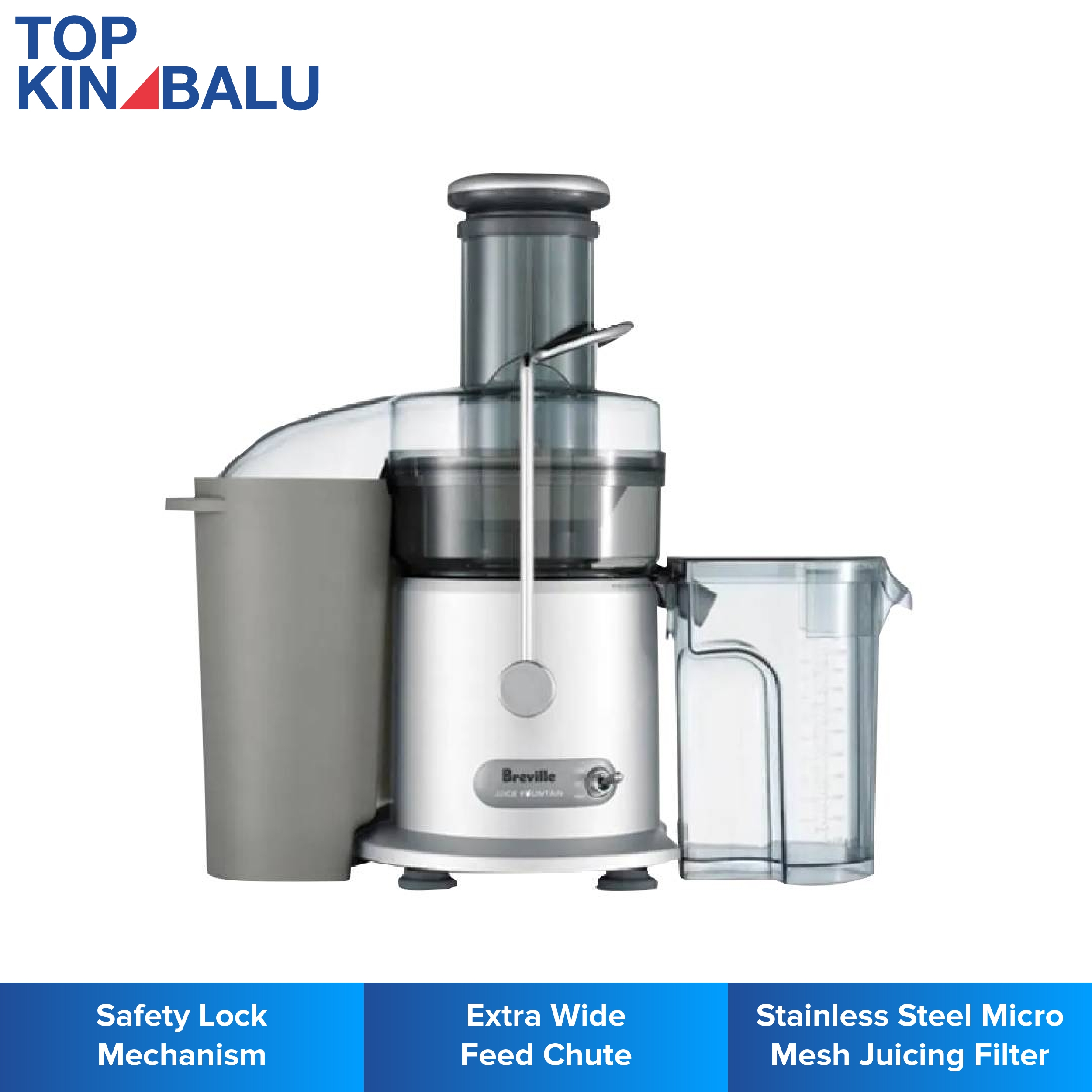 BREVILLE JE95 THE JUICE FOUNTAIN PLUS JUICER