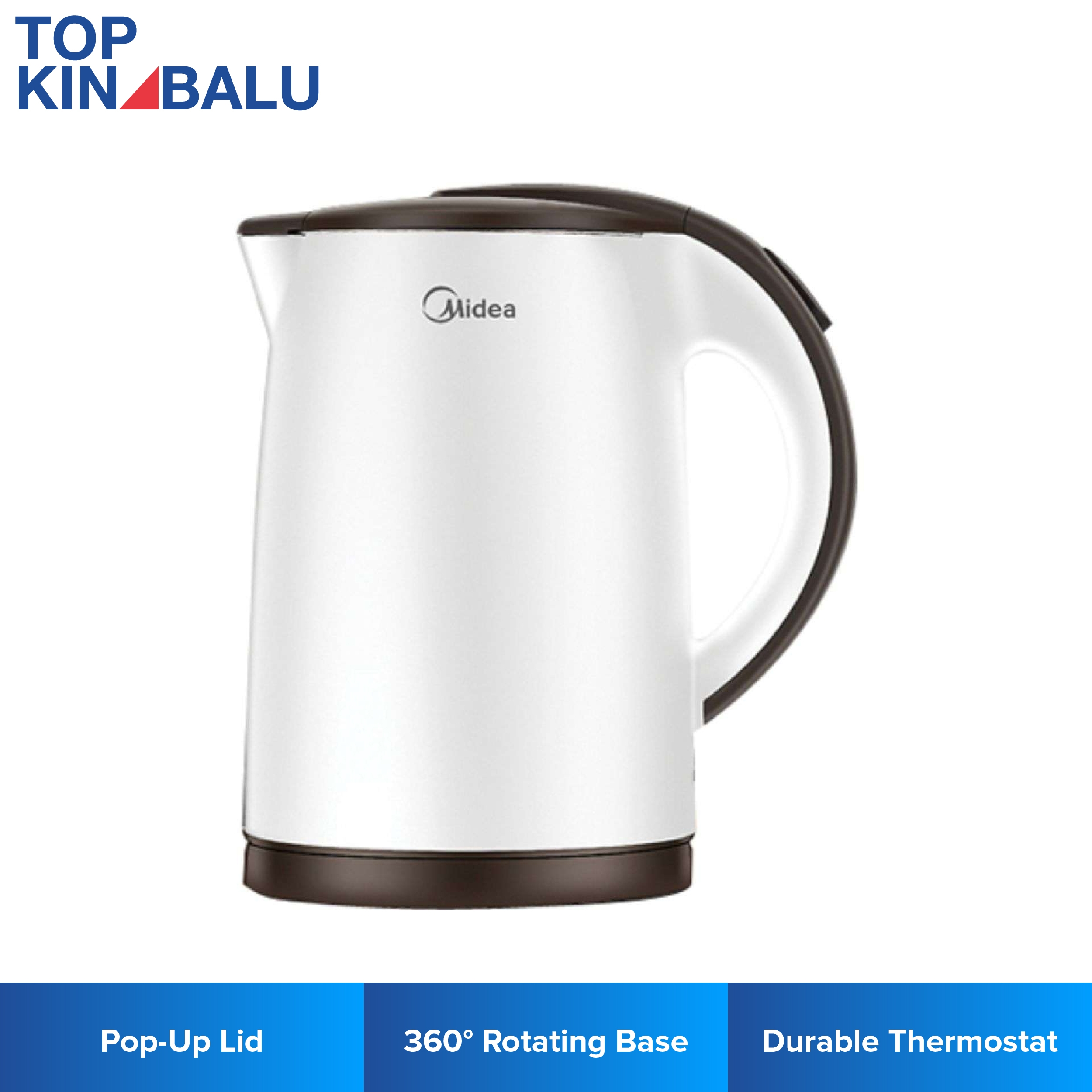 MIDEA MK-15D DOUBLE WALL JUG KETTLE - Main Image