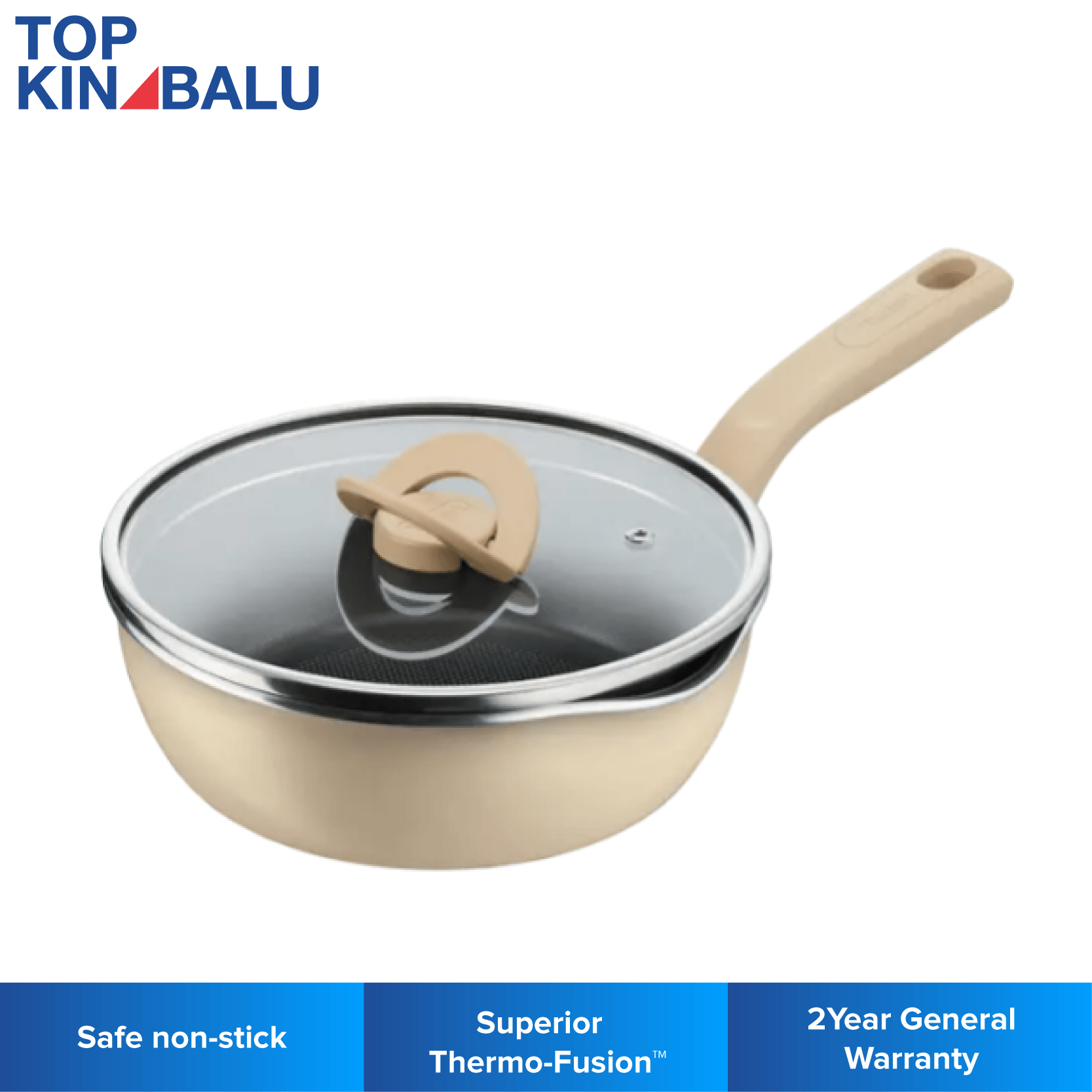 Tefal One Pick Pot Pan Deep Pan 24cm + Lid Non stick,No.1 Cookware Tefal One Pick Pot Pan Deep Pan 24cm + Lid Non stick,No.1 Cookware