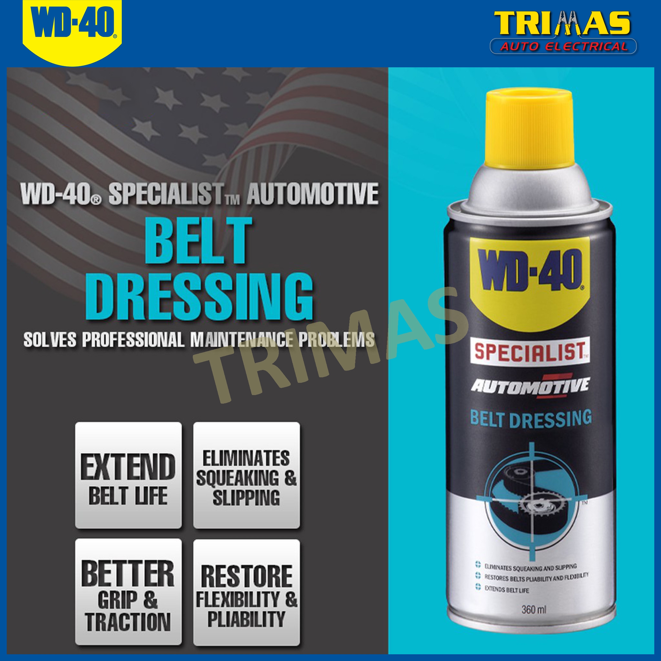 WD-40 Specialist Automotive Timing Belt Dressing Spray WD40 | Trimas Auto Electrical Sdn Bhd WD-40 Specialist Automotive Timing Belt Dressing Spray WD40 | Trimas Auto Electrical Sdn Bhd