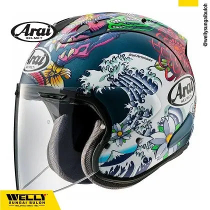 arai helmet malaysia suppliers VX Pro 4 Stream - Blue The visor itself has been redesigned for increased visibility and Glancing NEW Arai VZ-Ram Ogura Officially