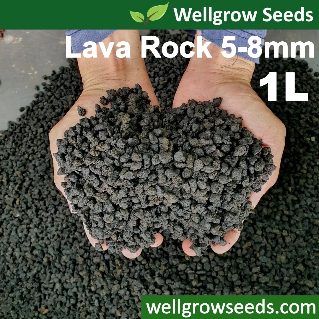 1L 5-8mm Black Lava