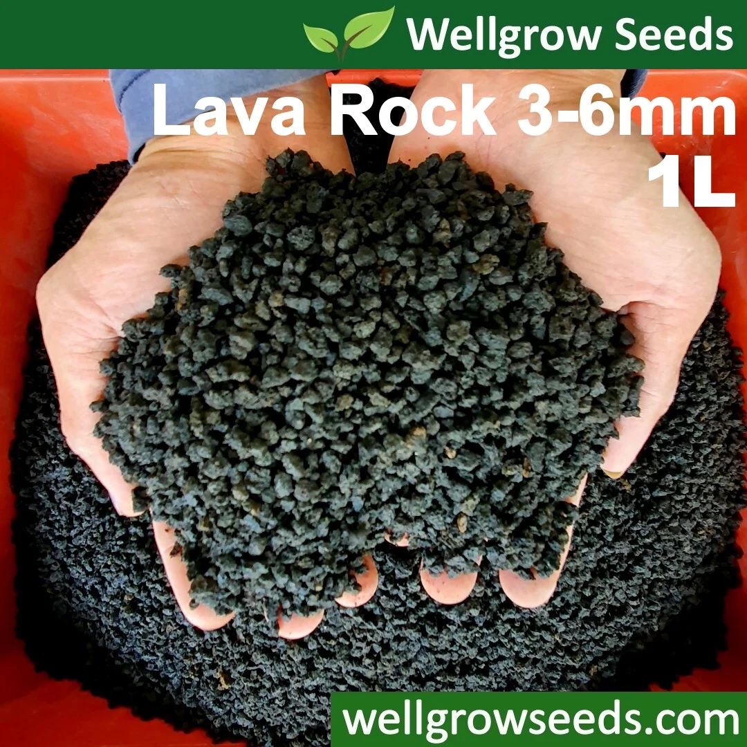 1L 3-6mm Black Lava
