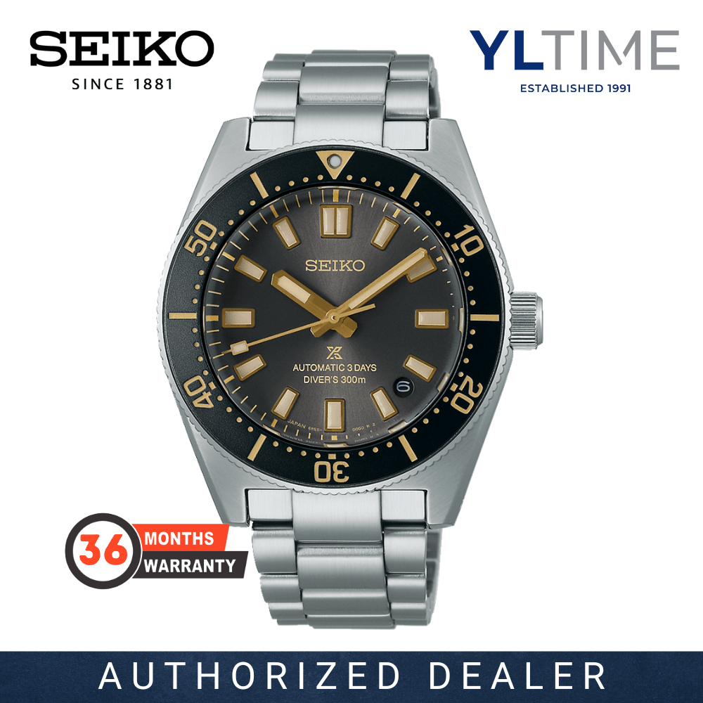 Seiko Prospex 1965 Revival Diver's 3-day 300m in Tide Grey – 100th