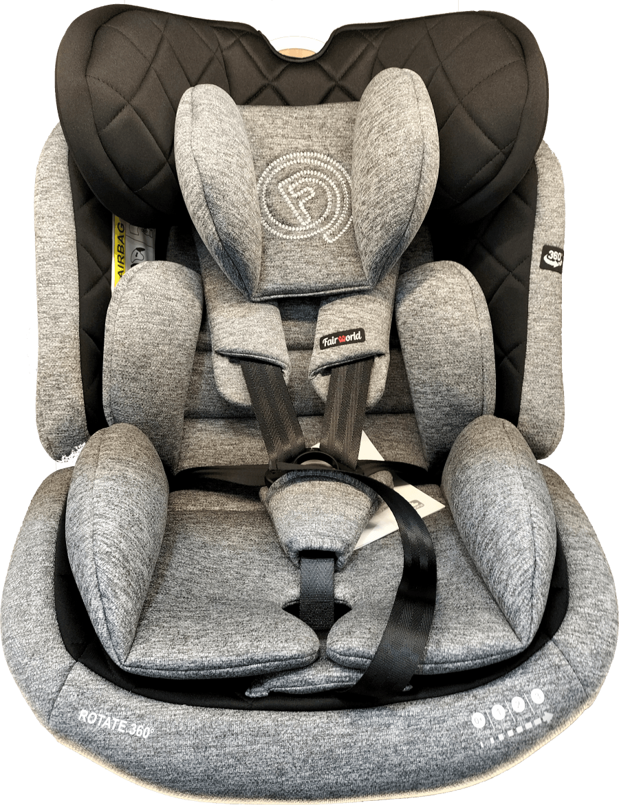 FAIR WORLD BABY CAR SEAT BC 619-LB/GY (GREY)