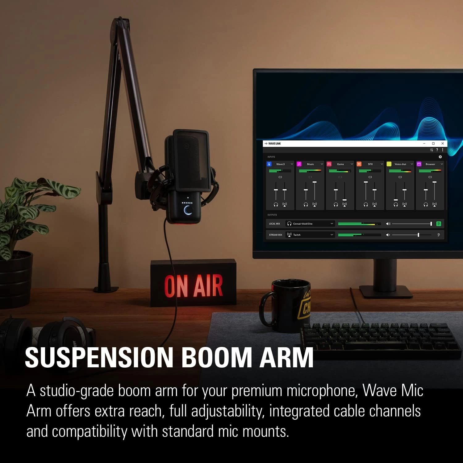Erp Mic Elgato Wave Mic Arm (10AAM9901) | Gadget Zone
