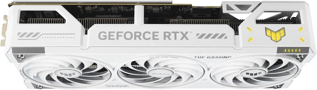 ASUS TUF Gaming GeForce RTX 5070 Ti 16GB GDDR7 BTF White OC Edition ...