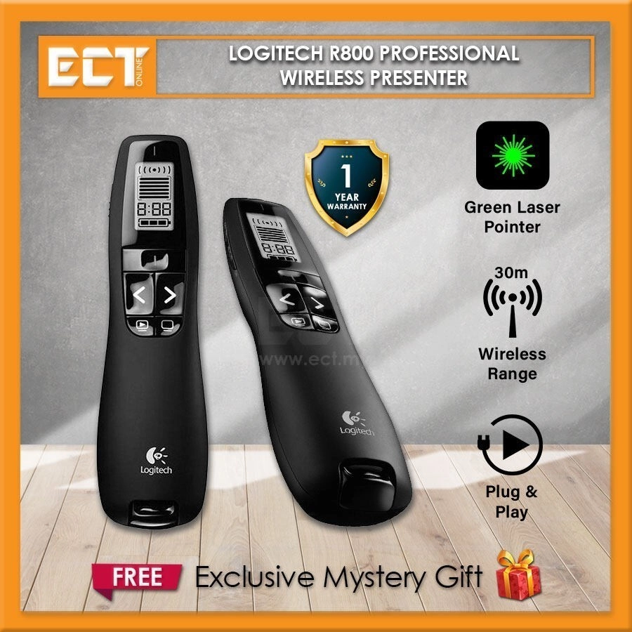 Logitech R800 Replacement Logitech R800 Professional Wireless Presenter | ECT Online | Malaysia ...
