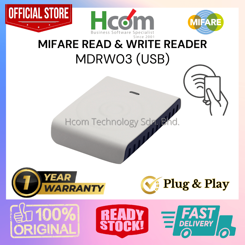 Mifare Read & Write Reader MDRW03 (USB) | Malaysia Notable Point of ...