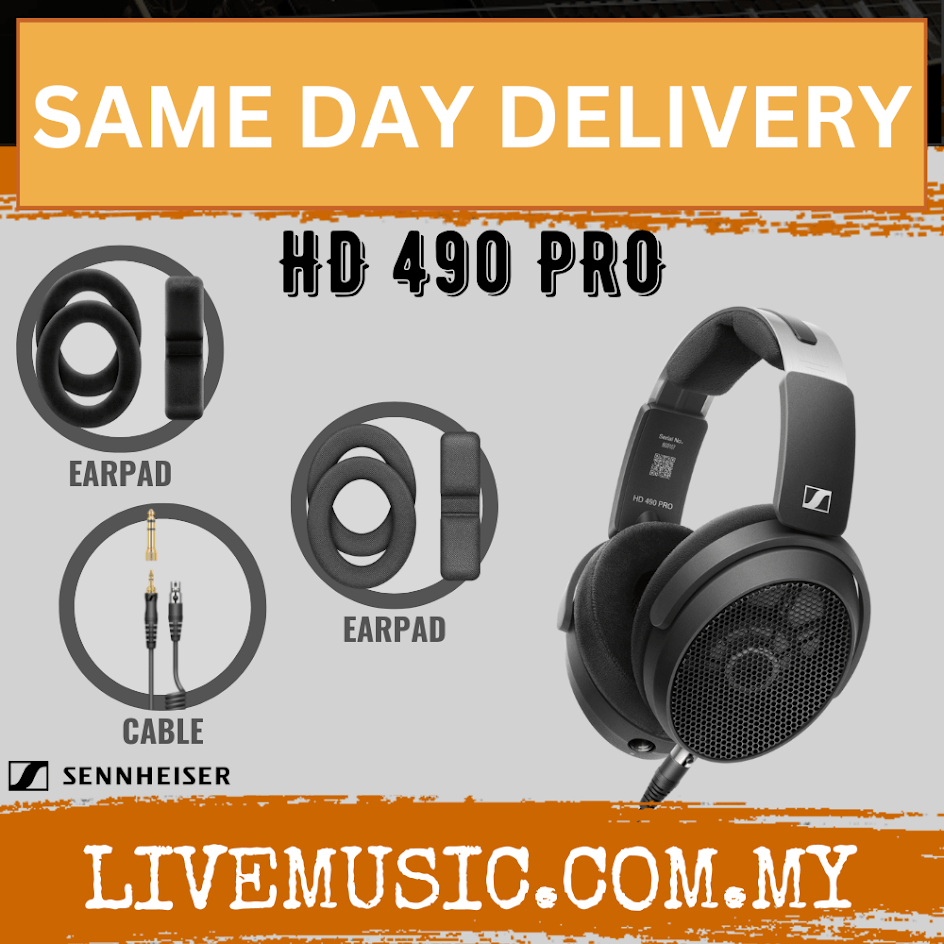 Sennheiser HD 490 PRO Professional Reference Studio Headphones ( HD490 ...