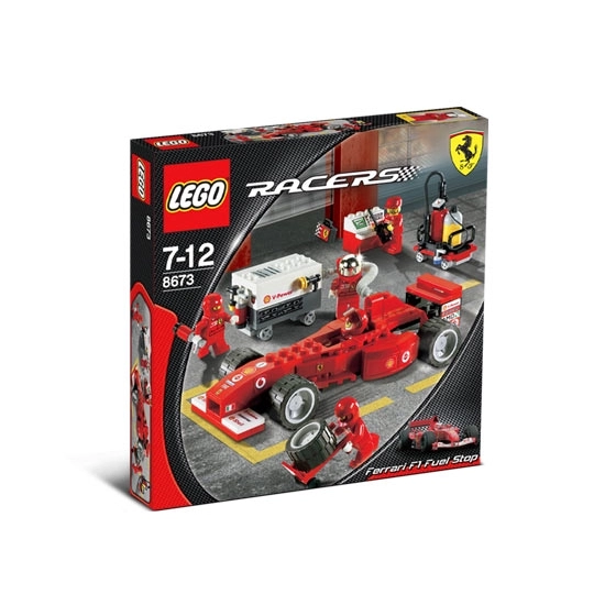 Lego Racers 8673 LEGO Racers 8673 Ferrari F1 Fuel Stop | Brick Sanctuary Toys