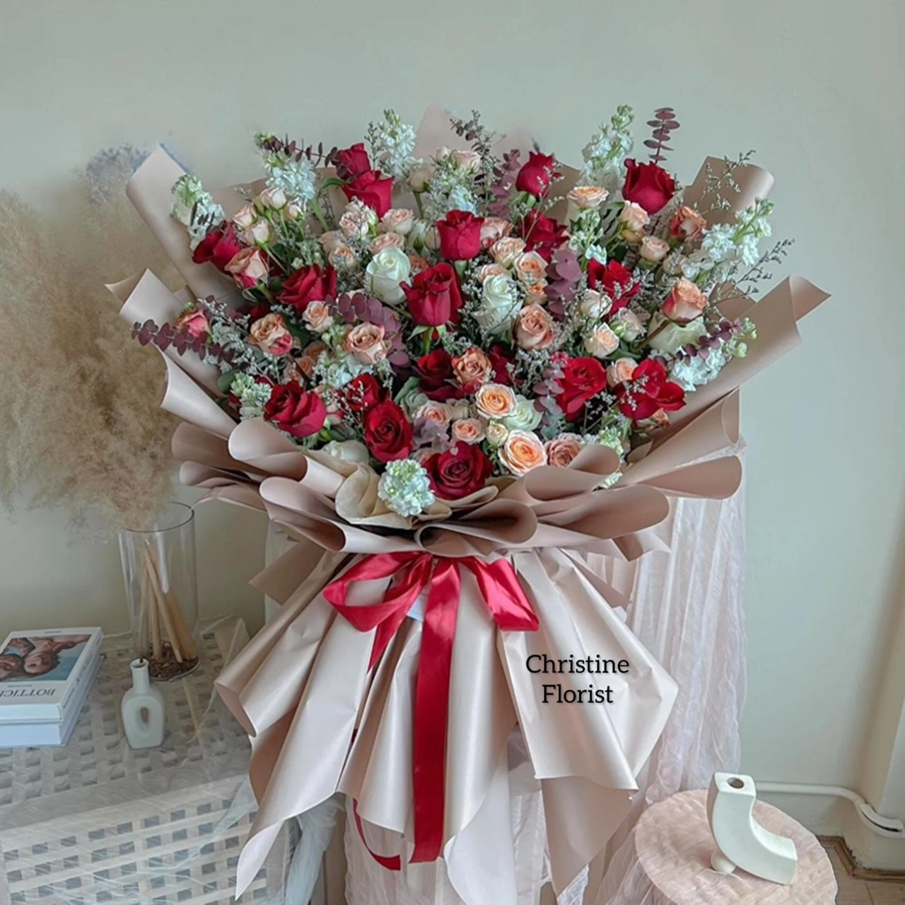 70 Stalks Roses Big 2025 | Christine Florist | Online Flower Delivery Across Kuala ...