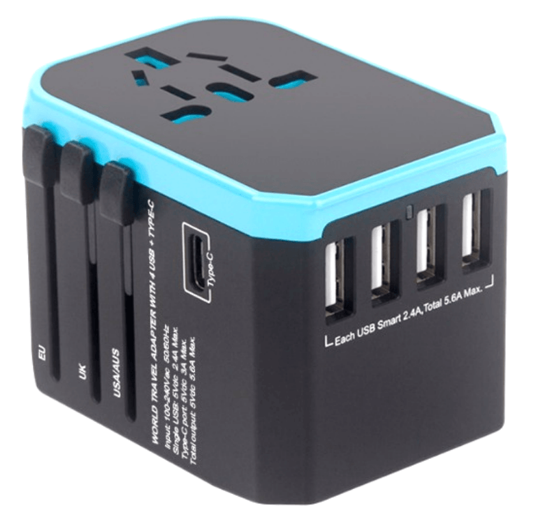 Universal Travel Adapter with Multi Plug & USB Ports | Trusted ...
