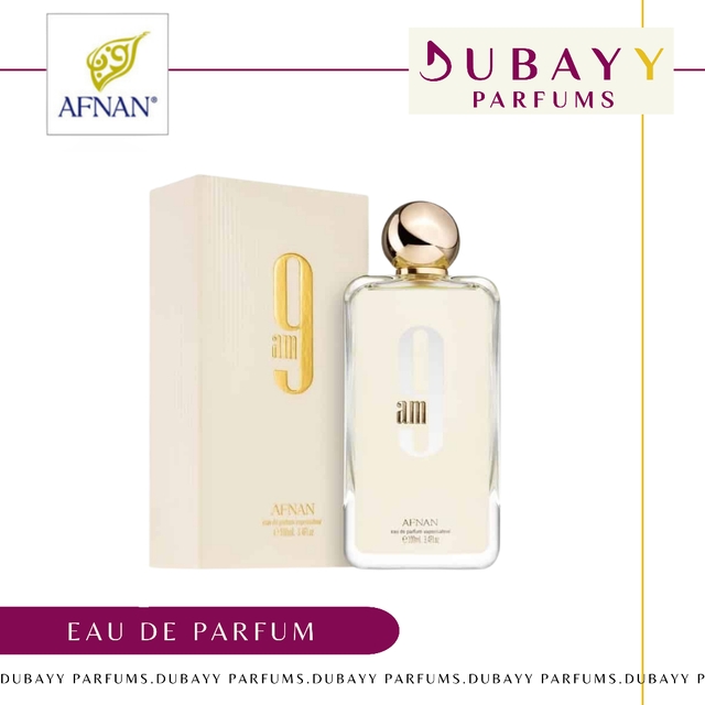 9AM by AFNAN 100ML EDP (white) | Dubayy Parfums