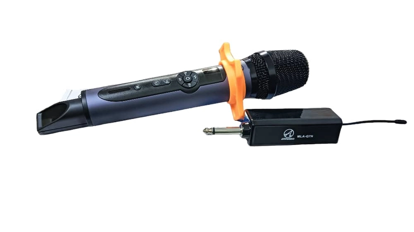 Erp Mic AMPAUDIO Professional Universal UHF Wireless Microphone With DSP Echo ...