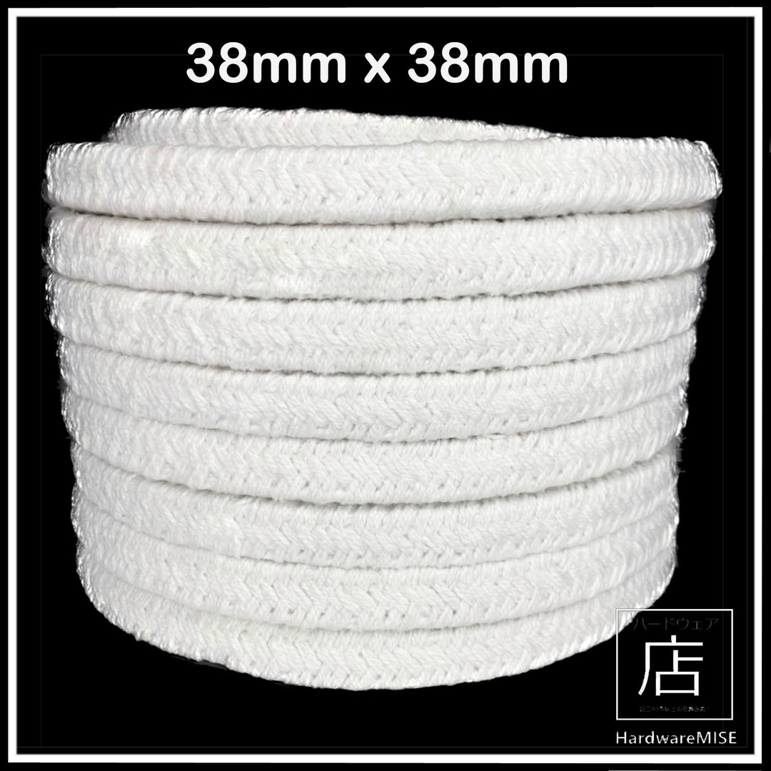 Ceramic Fibre Square Braided Rope 38mm Ceramic Braided Packing Rope ...