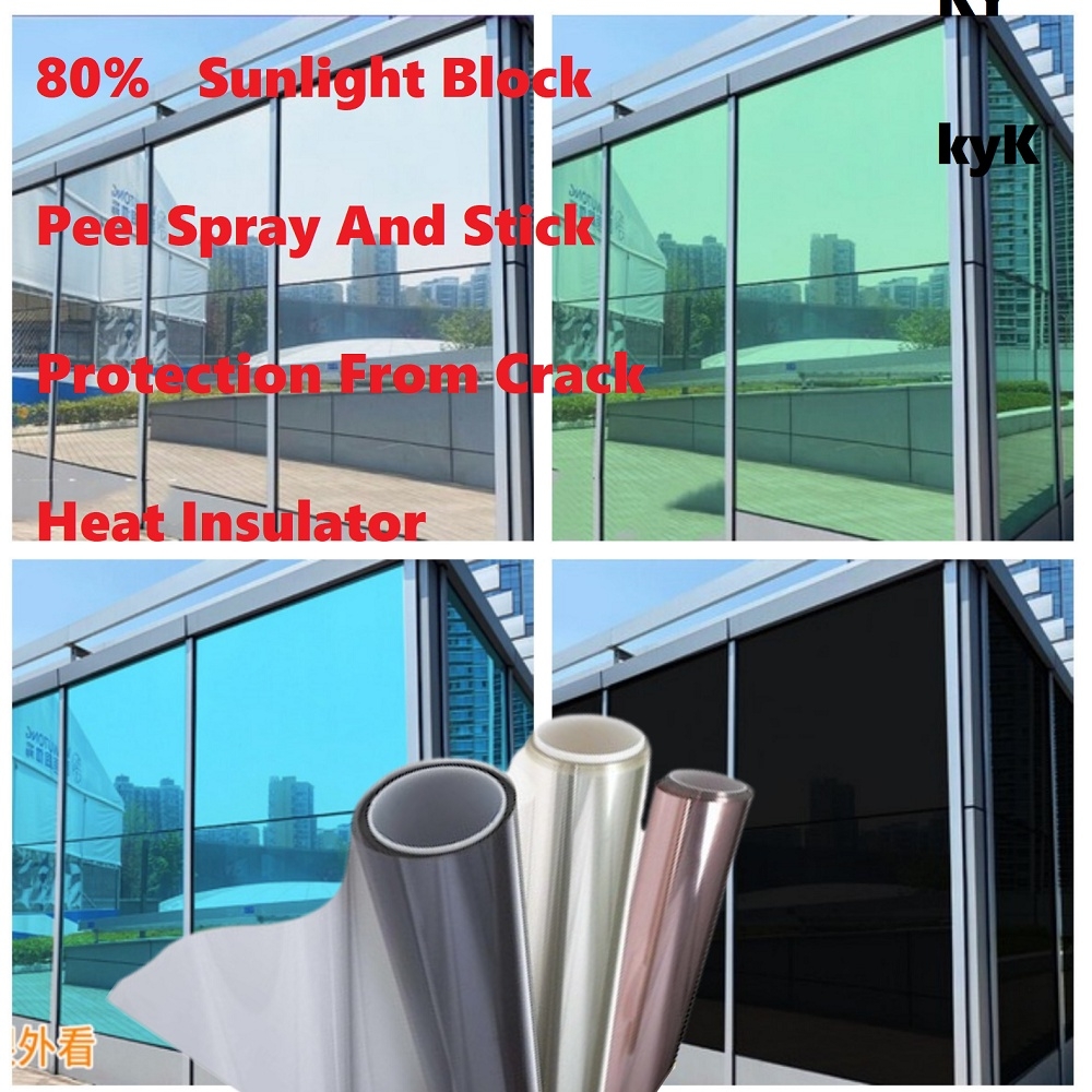 Window Film Privacy One Way One Way Mirror Privacy Window Film - UV ...