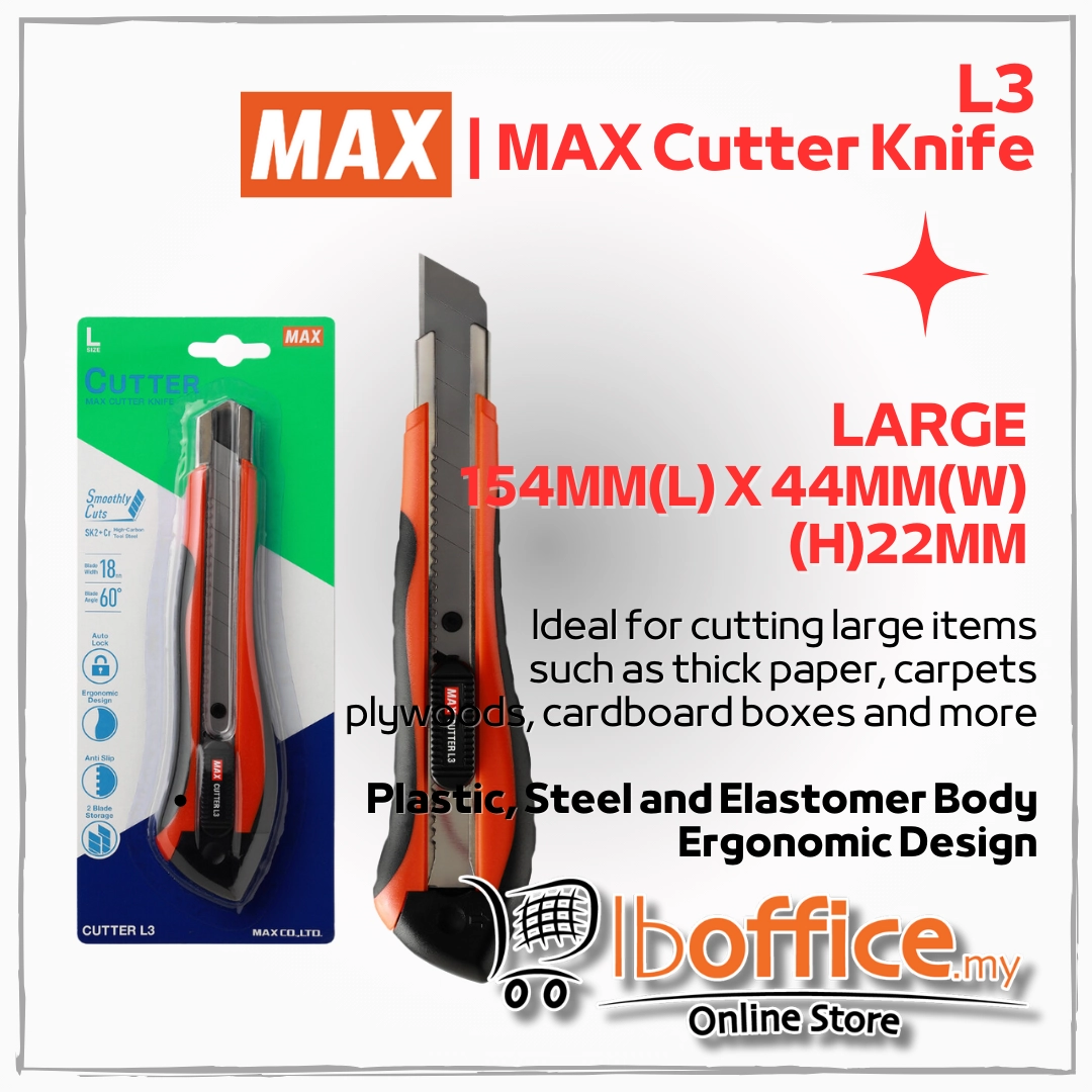 MAX Cutter Large L3 | lboffice online store | we are one supplier