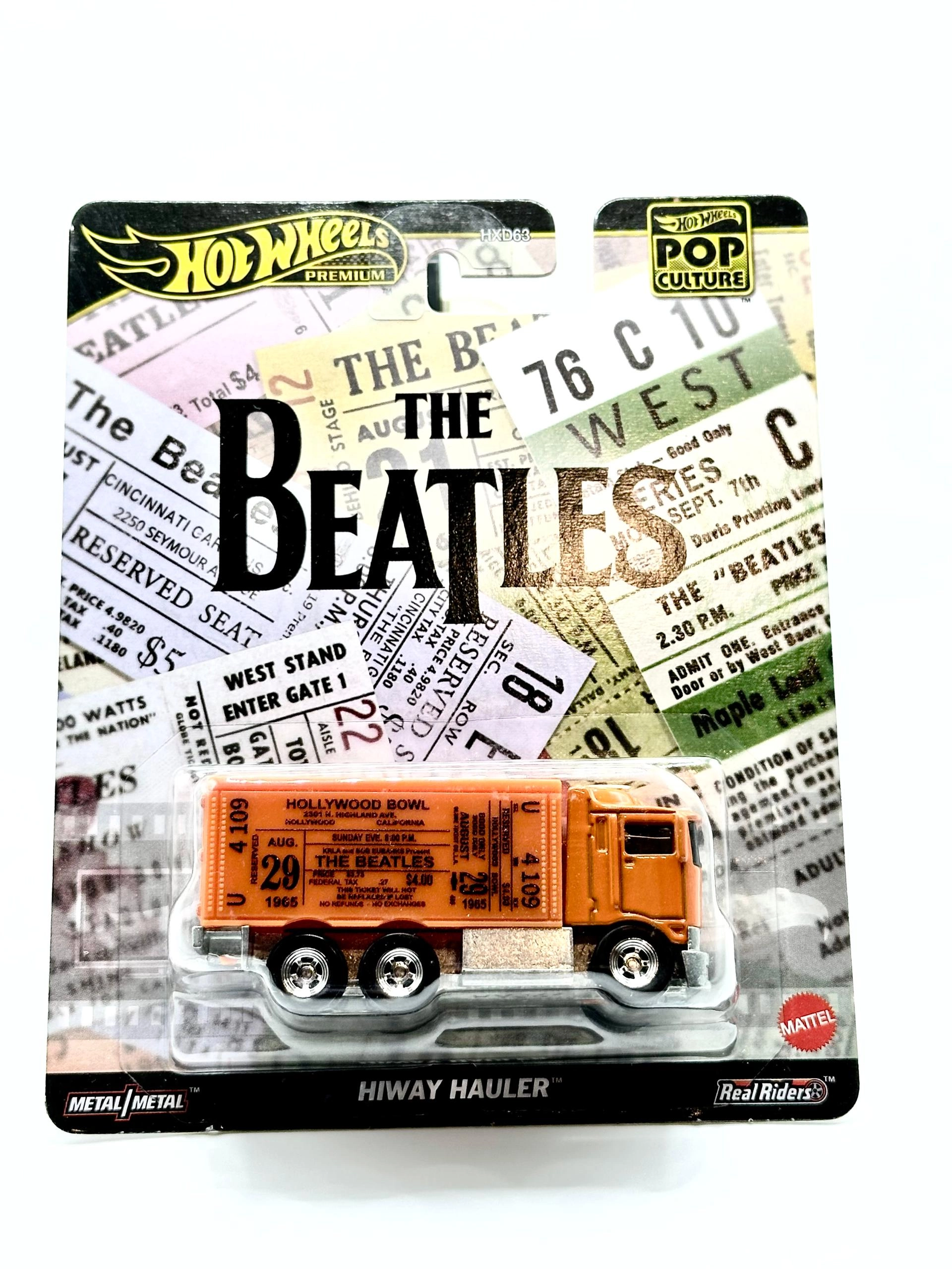 Hot Wheels Premium Pop Culture – Hiway Hauler The Beatles | Camión De Colección Escala 1:64 | Metal/Metal Y Neumáticos RealRiders | HVJ41 Regalo Para Hot Wheels Premium Pop Culture – Hiway Hauler The Beatles | Camión De Colección Escala 1:64 | Metal/Metal Y Neumáticos RealRiders | HVJ41 Regalo Para
