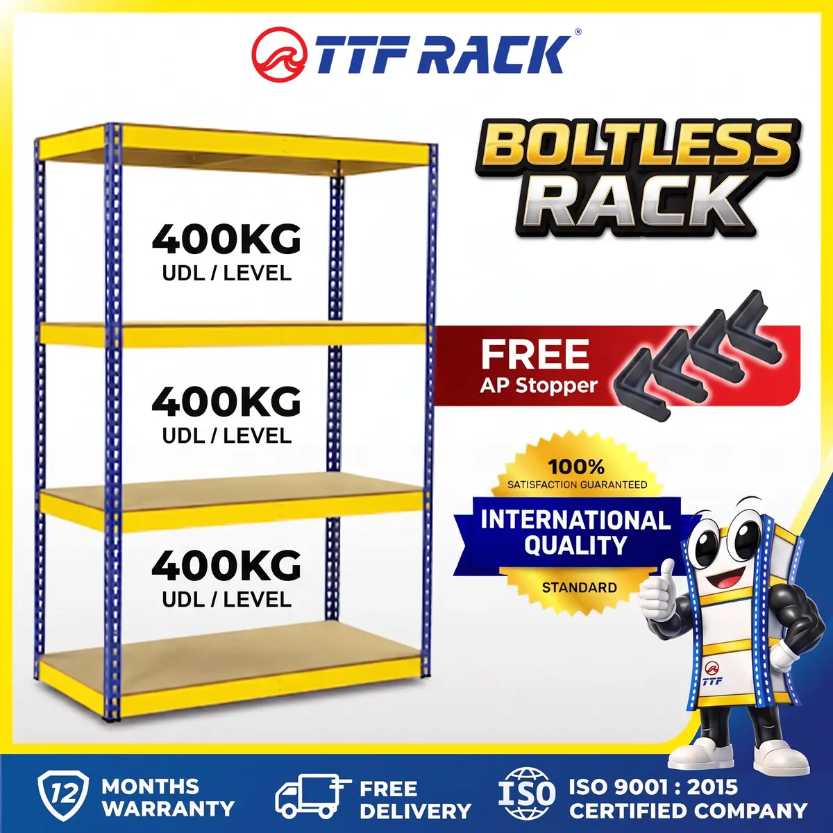 Tufferman Racking TTFRack™ | Malaysia's Storage Racking System Online Store