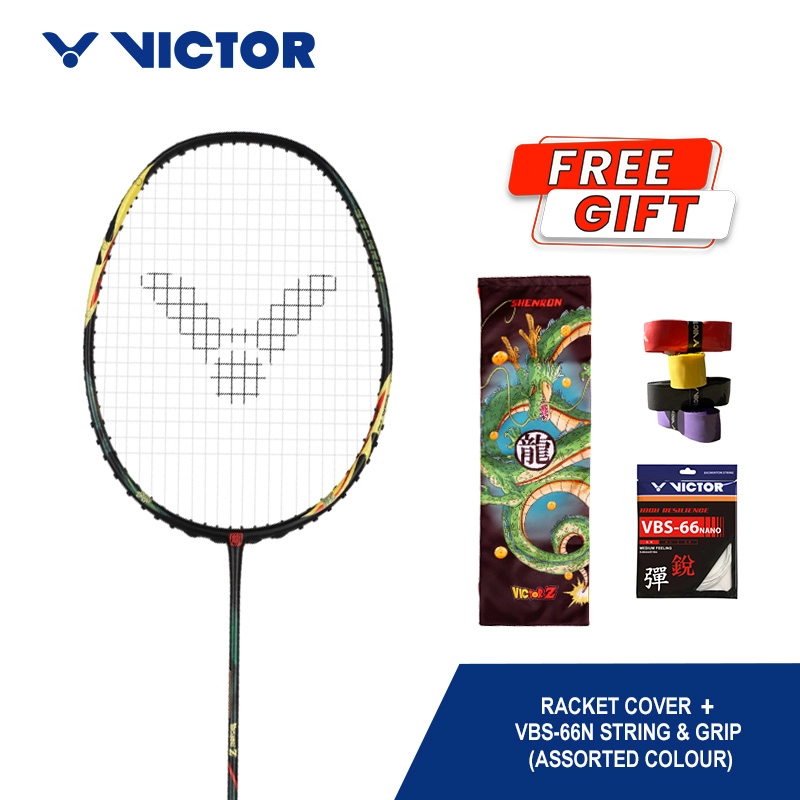Victor Collection Racket VICTOR X DRAGON BALL Z Collection THRUSTER K SHENRON Badminton Racket ...