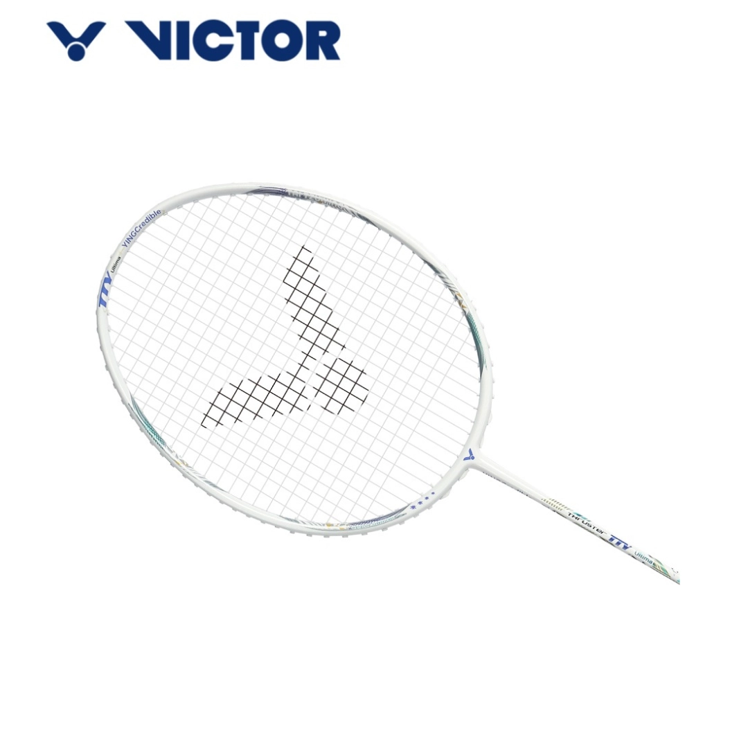 Tty Victors Racket VICTOR Thruster K TTY-ULTIMA Badminton Racket TK-TTY-ULTIMA-A - White ...