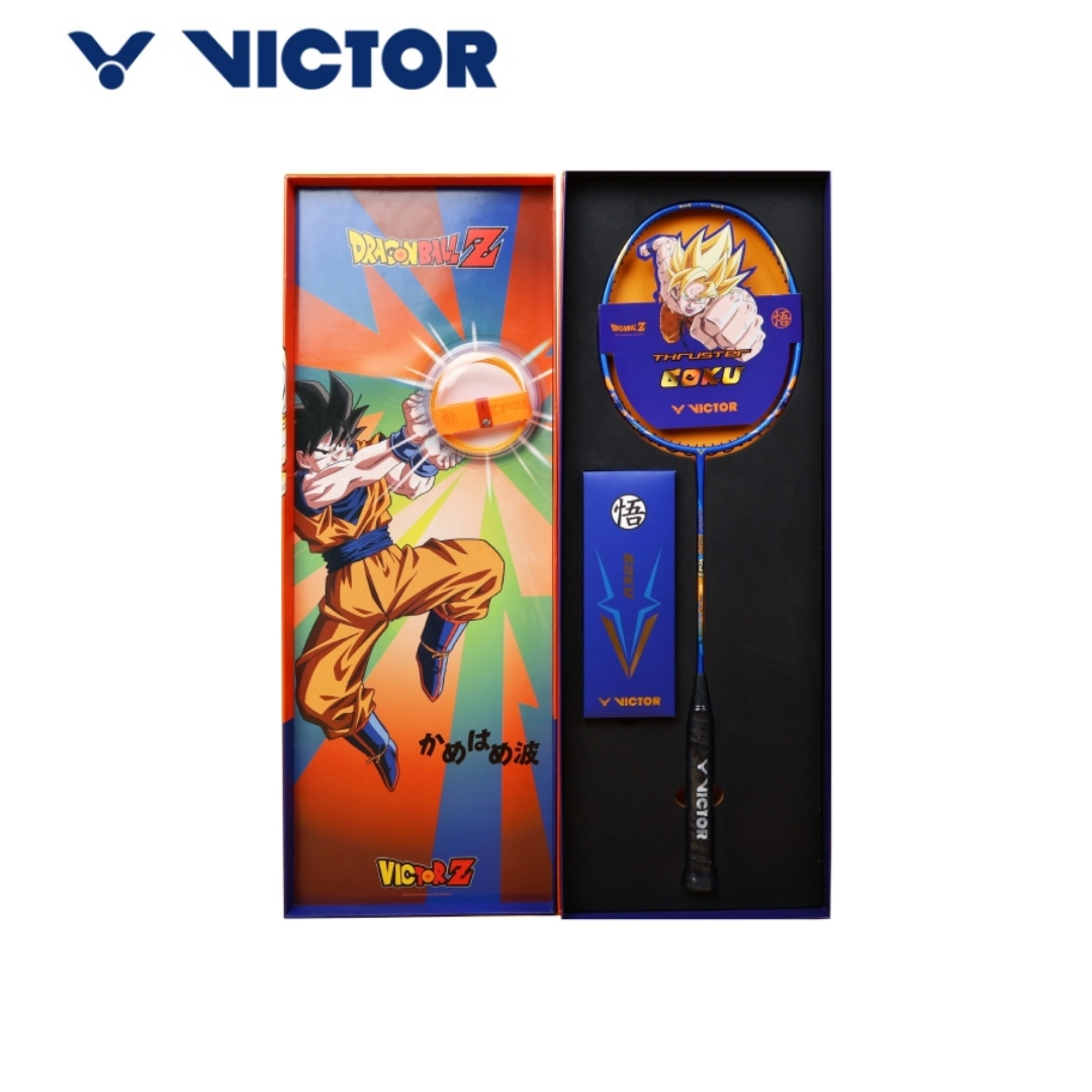 Victor Collection Racket VICTOR X DRAGON BALL Z Collection Gift Box Badminton Racket TK-GOKU-DBZ ...