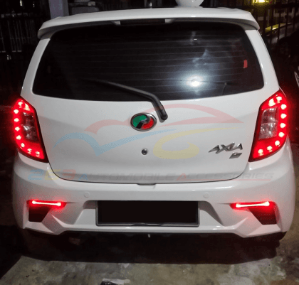 PERODUA AXIA REAR BUMPER LAMP LED RUNNING LIGHT REFLECTOR YCL 395