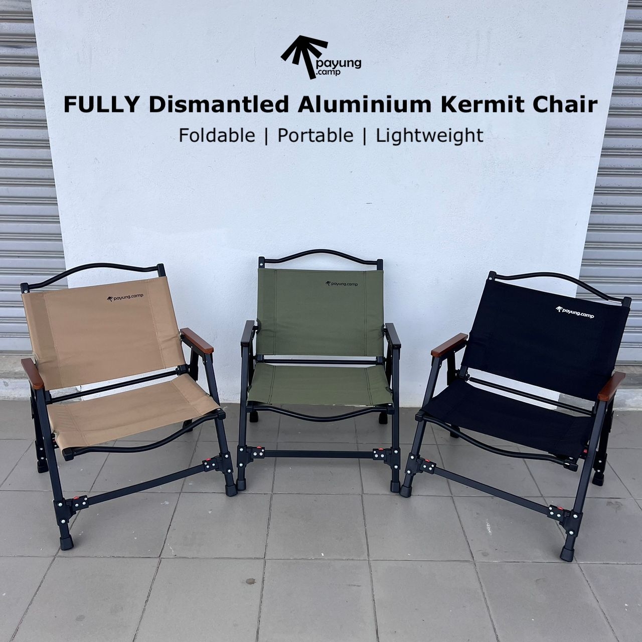 PAYUN.CAMP Kermit Detachable Lightweight Aluminium Alloy PAYUN.CAMP Kermit Detachable Lightweight Aluminium Alloy
