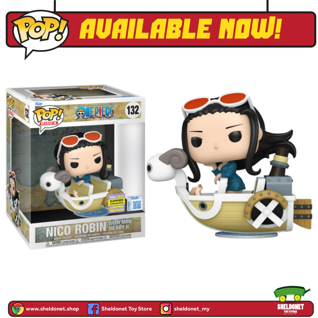 Pop! Rides: One Piece - Nico Robin With Mini Merry II [Summer Pop! Rides: One Piece - Nico Robin With Mini Merry II [Summer