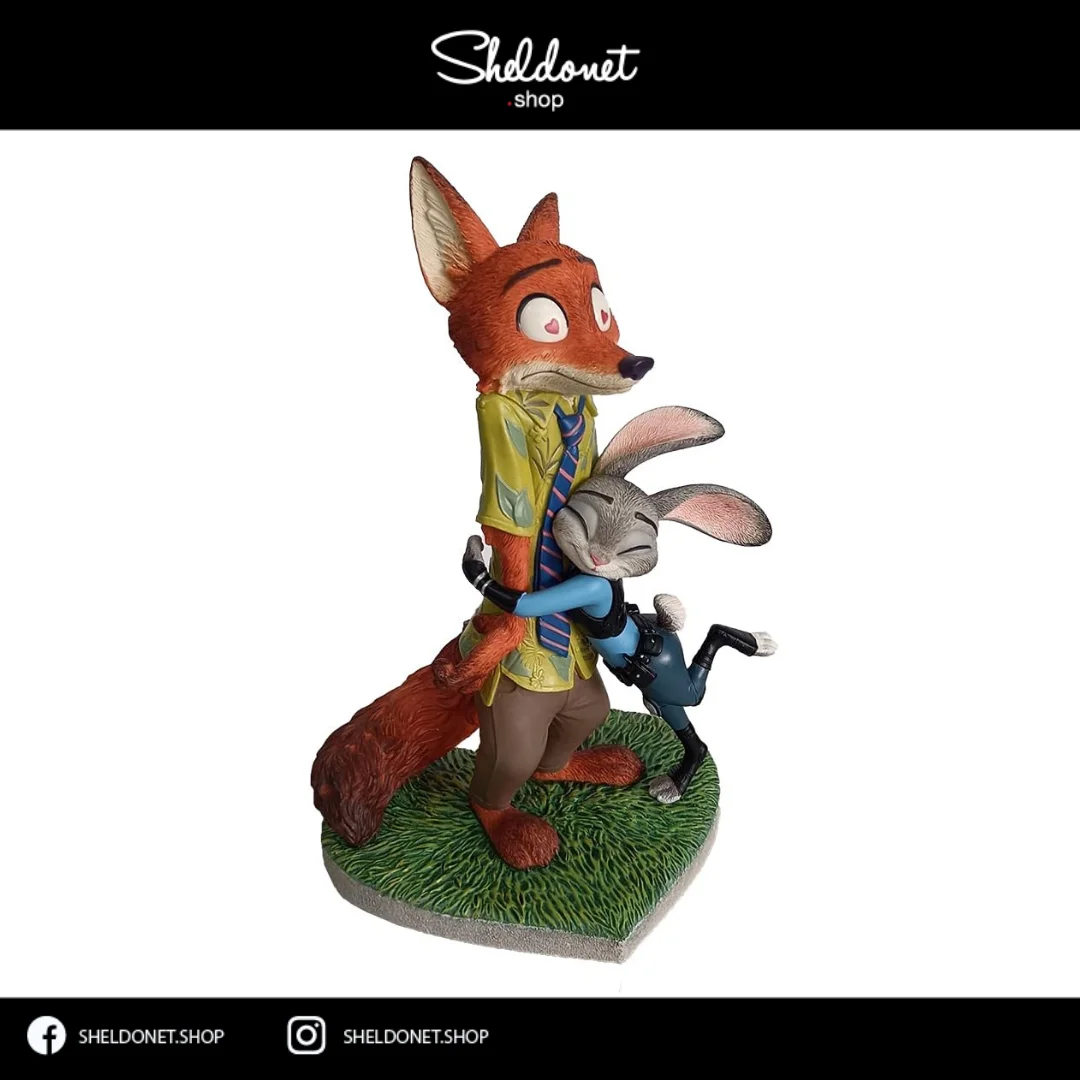 Enesco: Disney Showcase - Nick & Judy Zootopia Valentine Enesco: Disney Showcase - Nick & Judy Zootopia Valentine