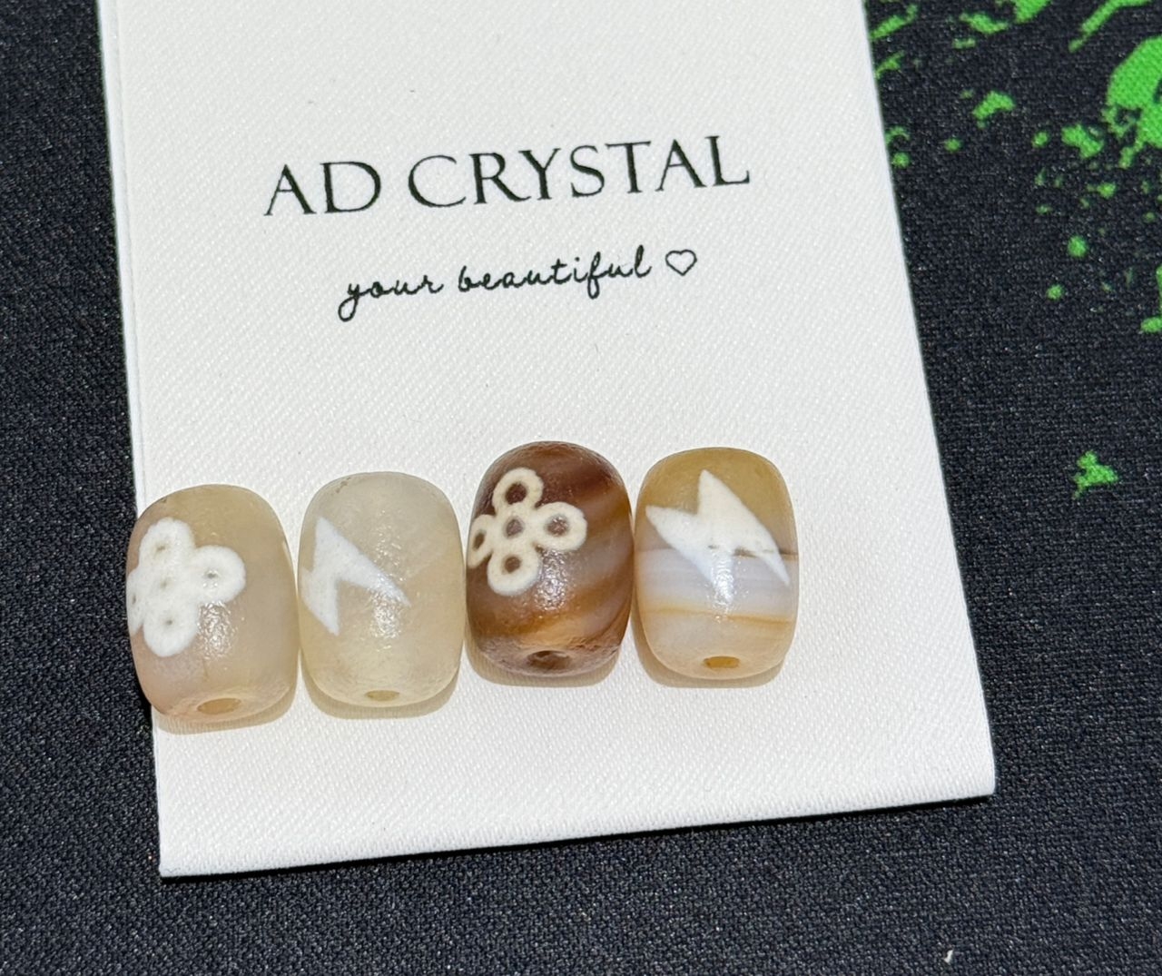 闪电五眼Five Eye Dzi | AD CRYSTAL JEWELLERY 闪电五眼Five Eye Dzi | AD CRYSTAL JEWELLERY