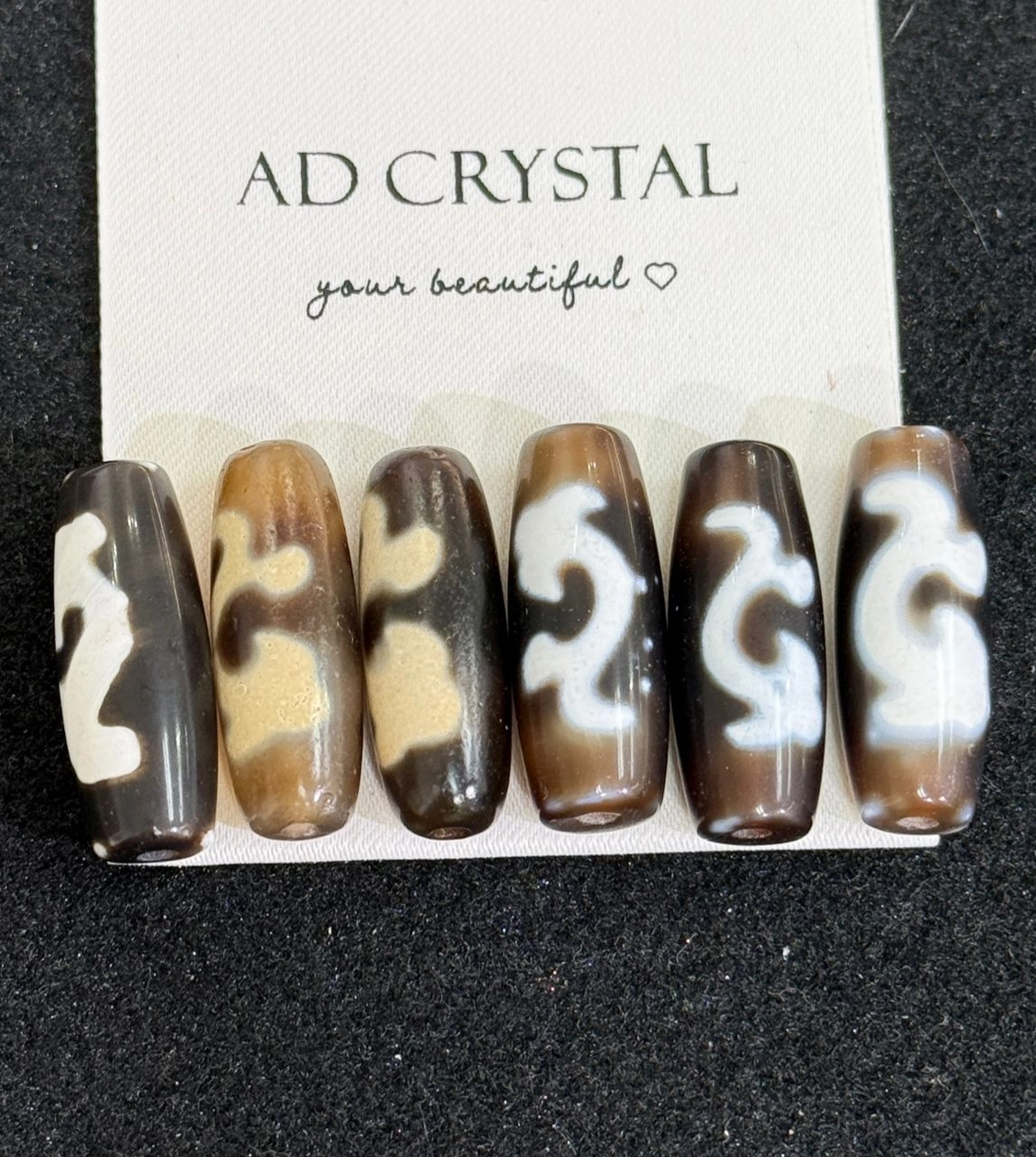 如意天珠Ruyi Dzi | AD CRYSTAL JEWELLERY 如意天珠Ruyi Dzi | AD CRYSTAL JEWELLERY