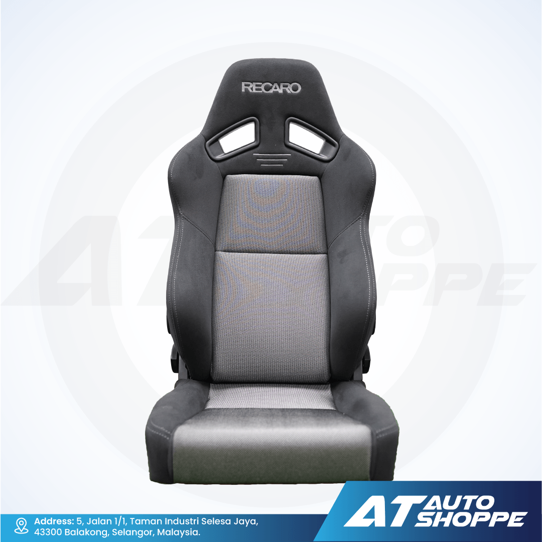 RECARO SR-7 GK100 (BLACK+GREY) BUCKET SEAT KERUSI | AT AUTO SHOPPE RECARO SR-7 GK100 (BLACK+GREY) BUCKET SEAT KERUSI | AT AUTO SHOPPE