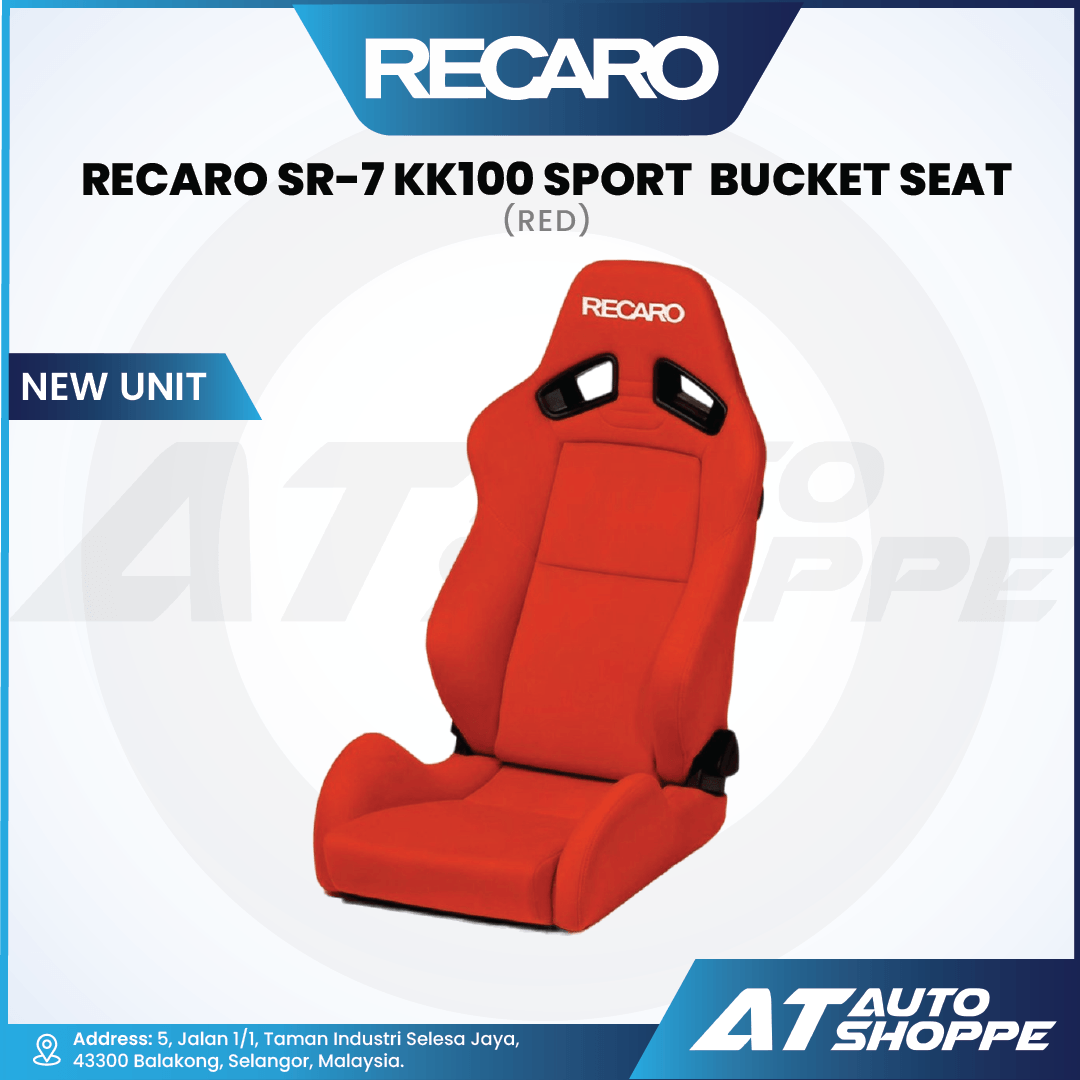 RECARO SR-7 KK100 (RED) BUCKET SEAT KERUSI | AT AUTO SHOPPE RECARO SR-7 KK100 (RED) BUCKET SEAT KERUSI | AT AUTO SHOPPE