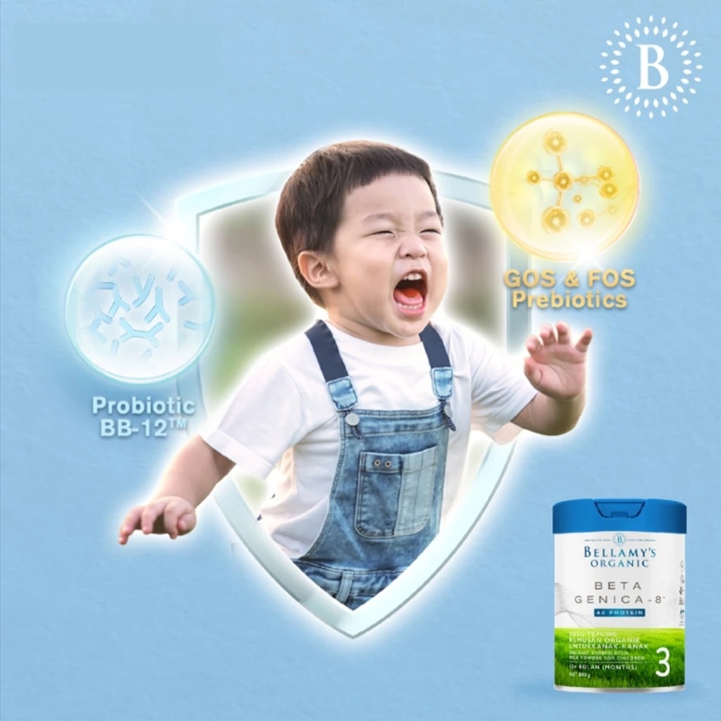 Bellamy's Organic Beta Genica-8 Step 3 Toddler Milk Drink Bellamy's Organic Beta Genica-8 Step 3 Toddler Milk Drink