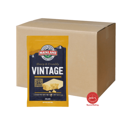 MAINLAND VINTAGE CHEESE 250G (24 Piece X 1 CTN) | Baking MAINLAND VINTAGE CHEESE 250G (24 Piece X 1 CTN) | Baking