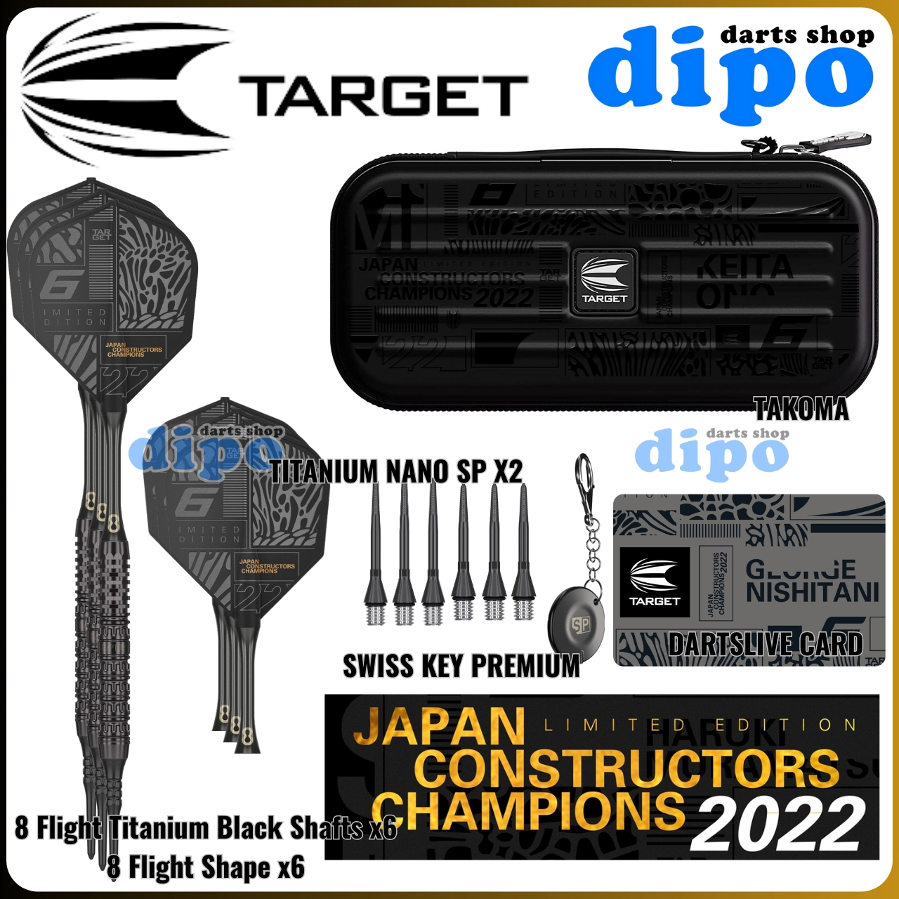 Limited】TARGET RAPTOR Gen 3 (George Nishitani Model) JAPAN Limited】TARGET RAPTOR Gen 3 (George Nishitani Model) JAPAN