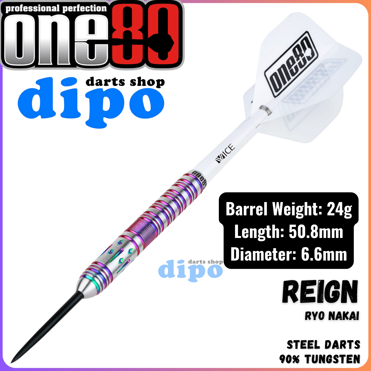 TEAM ONE80 Ryo Nakai REIGN ダーツ 21g TEAM ONE80 Ryo Nakai REIGN TEAM ONE80 Ryo Nakai REIGN ダーツ 21g TEAM ONE80 Ryo Nakai REIGN