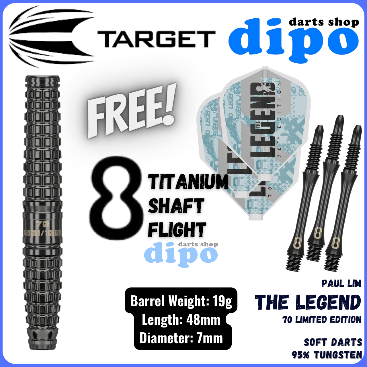 Limited】 TARGET The Legend 70 (Paul Lim Model) - TARGET Soft Limited】 TARGET The Legend 70 (Paul Lim Model) - TARGET Soft