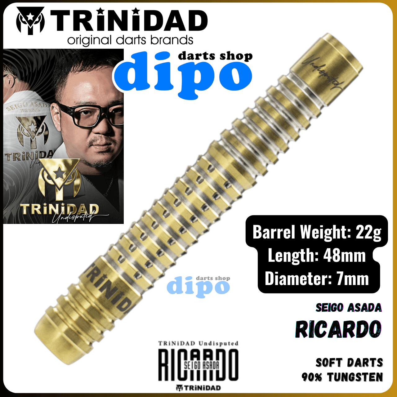 TRiNiDAD Undisputed RICARDO ( Seigo Asada model ) - TRiNiDAD Soft TRiNiDAD Undisputed RICARDO ( Seigo Asada model ) - TRiNiDAD Soft