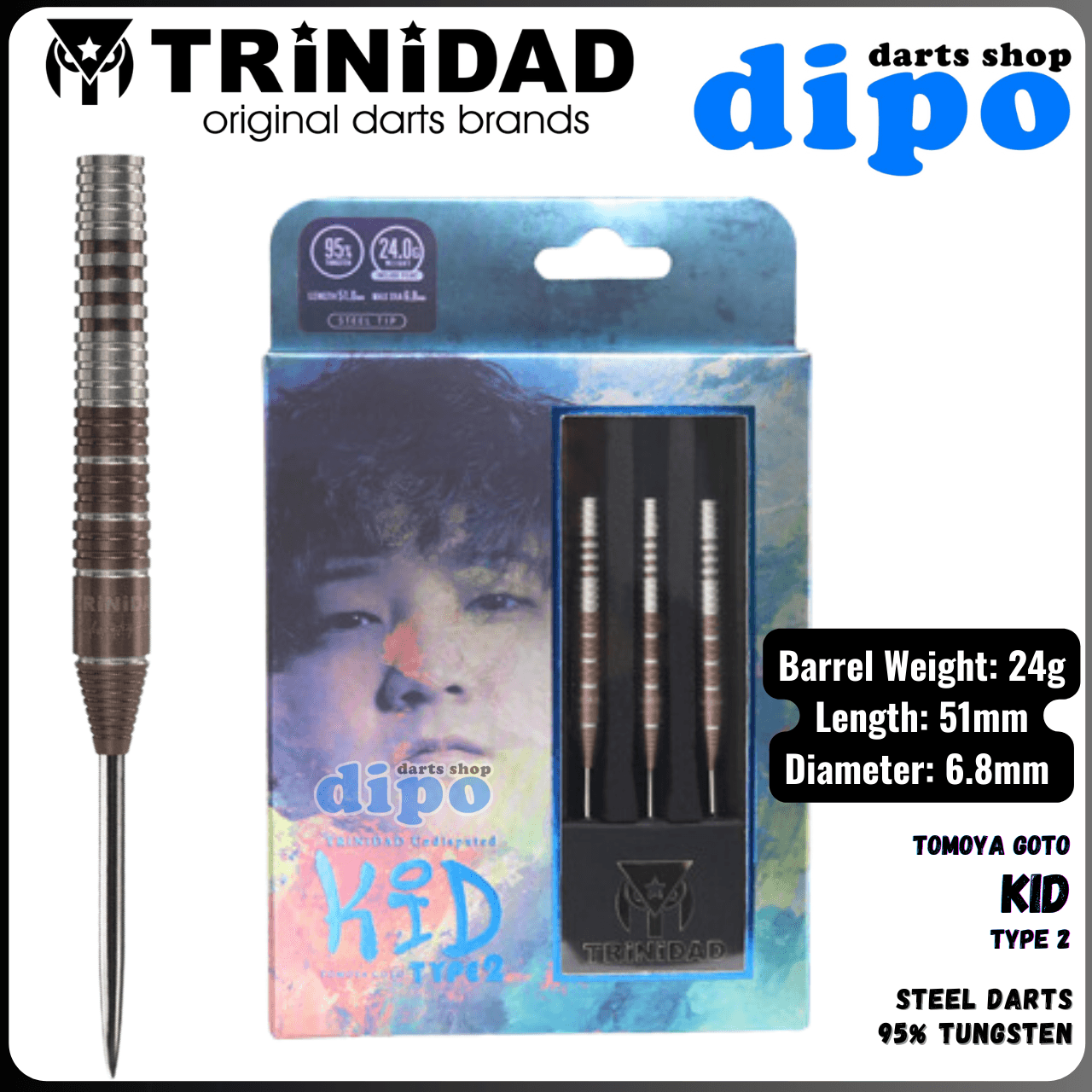 TRiNiDAD Undisputed KID Type 2 ( Tomoya Goto model ) - TRiNiDAD TRiNiDAD Undisputed KID Type 2 ( Tomoya Goto model ) - TRiNiDAD