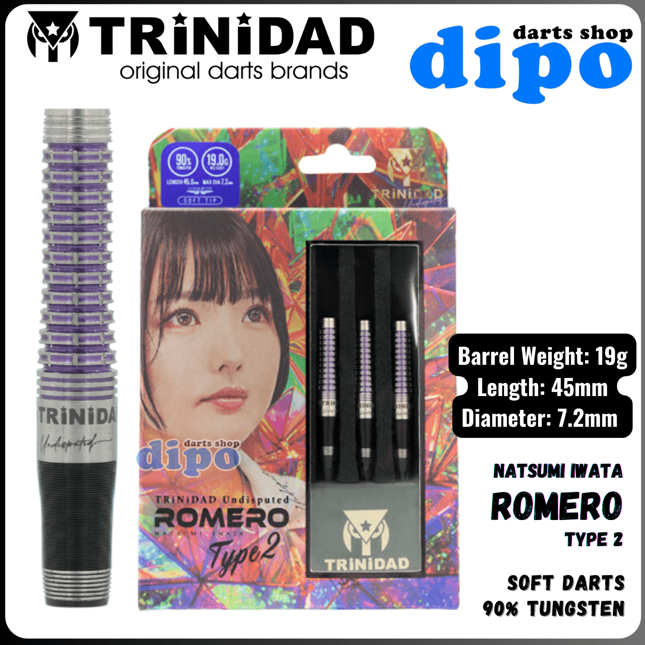 TRiNi DAD Undisputed ROMERO Type2 イワタナツミ TRiNi DAD Undisputed ROMERO Type2 イワタナツミ TRiNiDAD