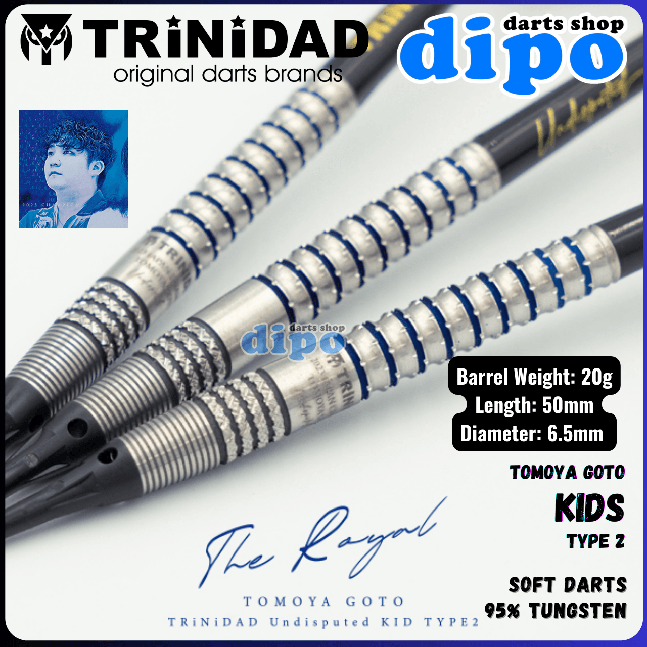 Limited 】TRiNiDAD Undisputed The Royal KIDS Type 2 ( Tomoya Goto Limited 】TRiNiDAD Undisputed The Royal KIDS Type 2 ( Tomoya Goto